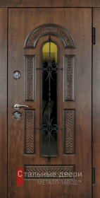 Входные двери МДФ в Пересвете «Двери МДФ со стеклом»