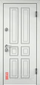 Входные двери МДФ в Пересвете «Белые двери МДФ»